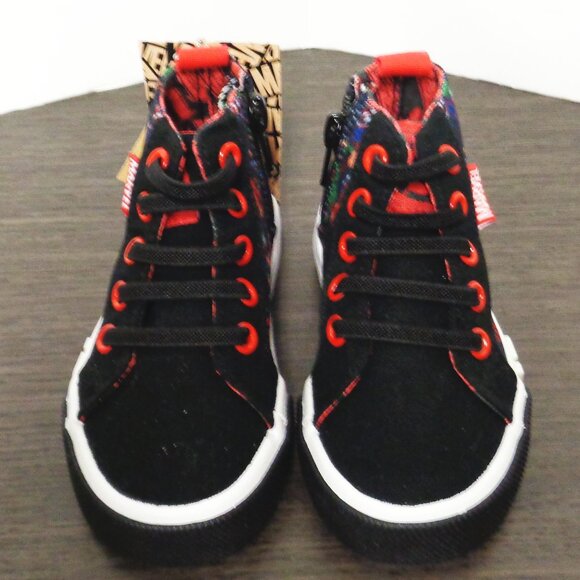 Brand New Ground Up Marvel Lace-Up High-Top Sneakers. MultiColor ETML5007FL F55 - Picture 3 of 9